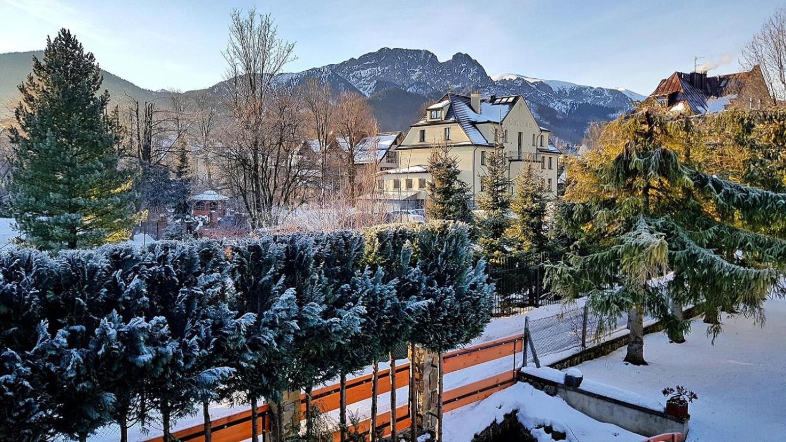 Domek Krupowki Z Widokiem Na Giewont Закопане Экстерьер фото